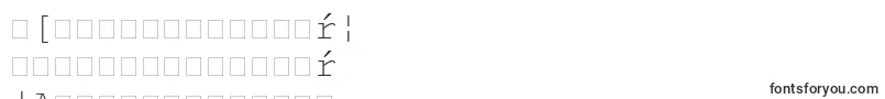 Crr35E-Schriftart – bengalische Schriften